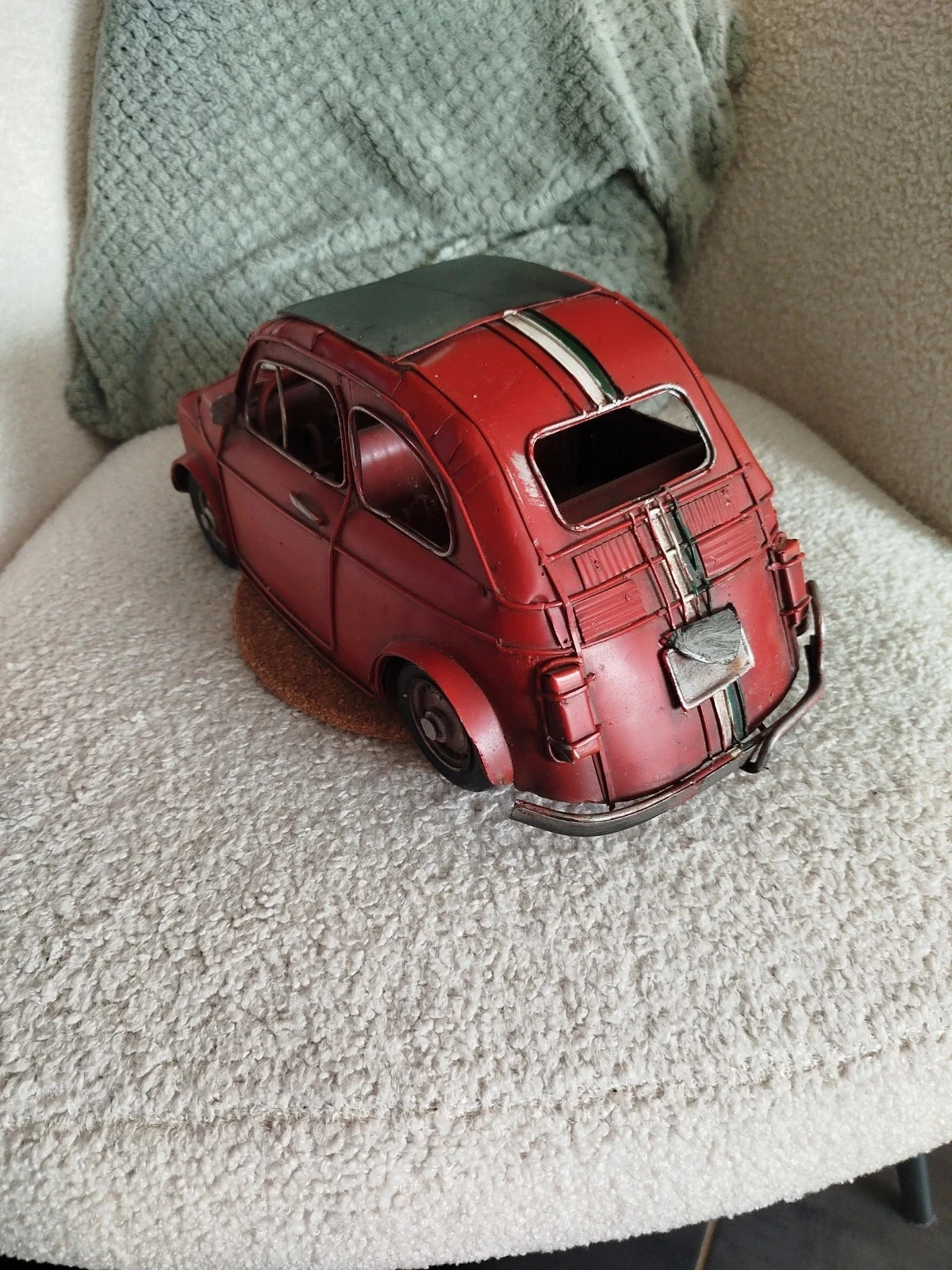 Carro de metal Fiat 500 – photo 3